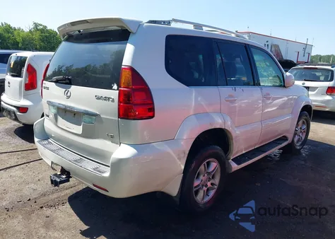 2005 Lexus Gx 470 z USA, uszkodzony, nr VIN JTJBT20X850078393